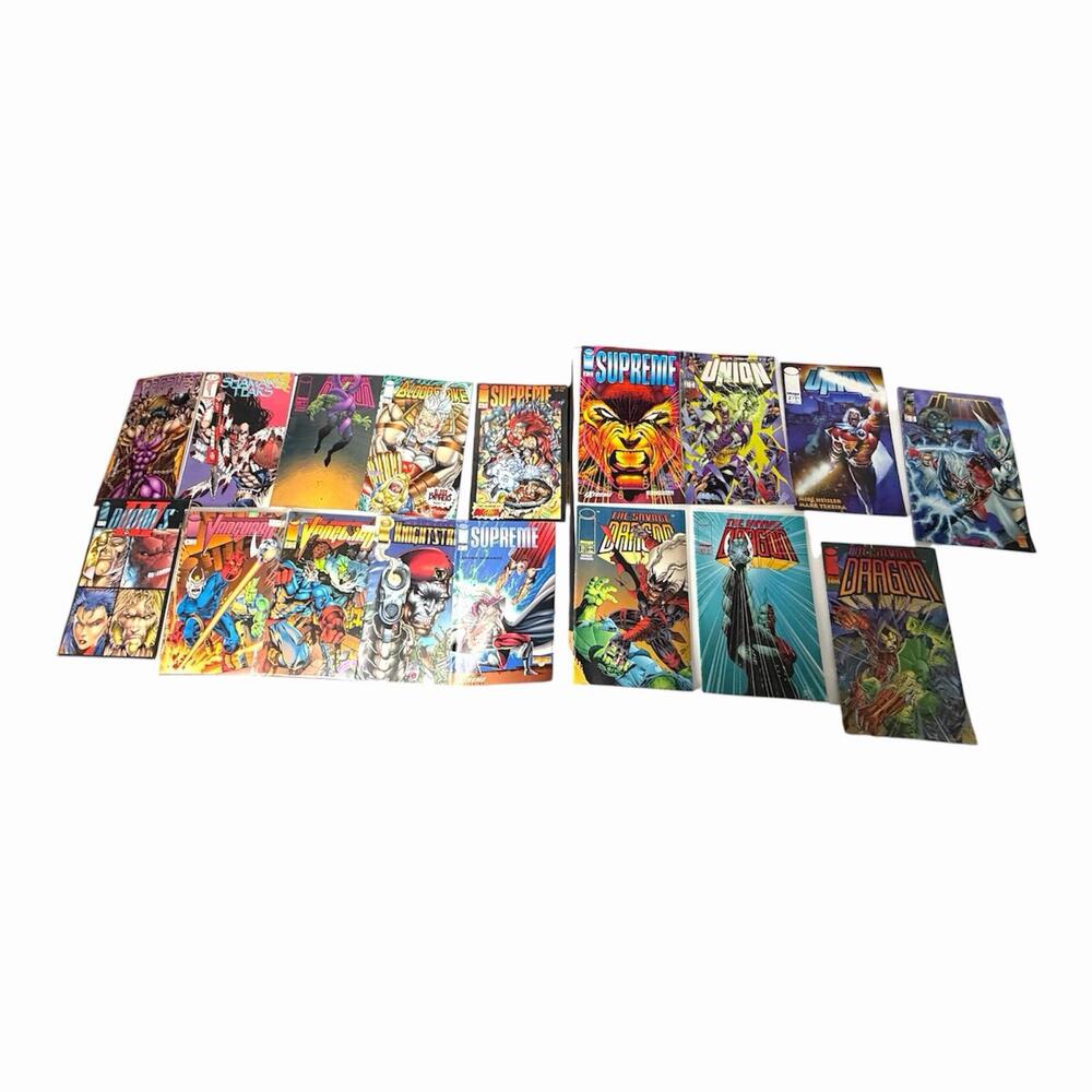 Image Comics Lot of 17 (Supreme Union Knightstrike Savage Dragon Indie Run Set)